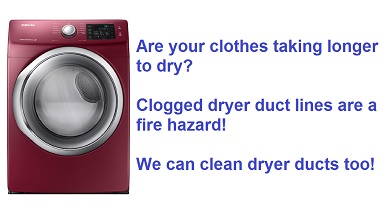 dryer vent cleaning in South Plains Texas - Lubbock TX