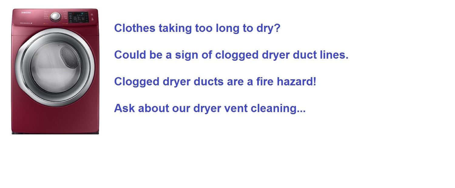 dryer vent cleaning in South Plains Texas - Lubbock TX